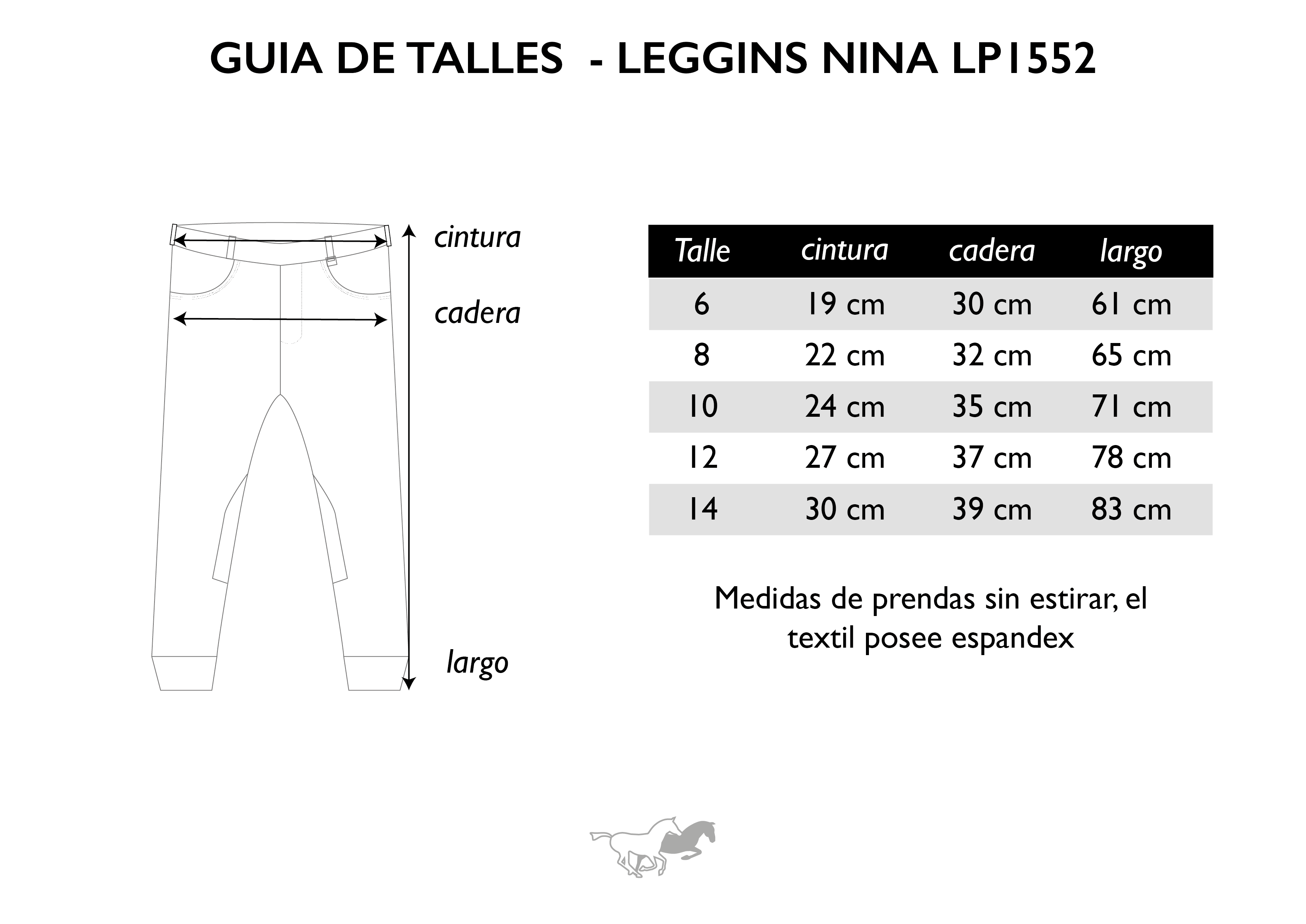 Leggins Nina Azul Marino - Imagen 4