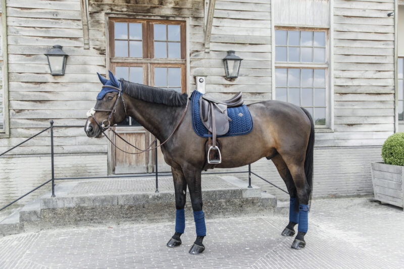 Vendas de polar Velvet Pearls Azul - Kentucky - Imagen 3