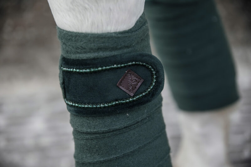 Vendas de polar Velvet Pearls Verde Pino - Kentucky - Imagen 3