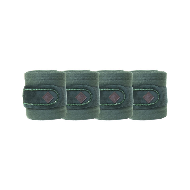 Vendas de polar Velvet Pearls Verde Pino - Kentucky - Imagen 5