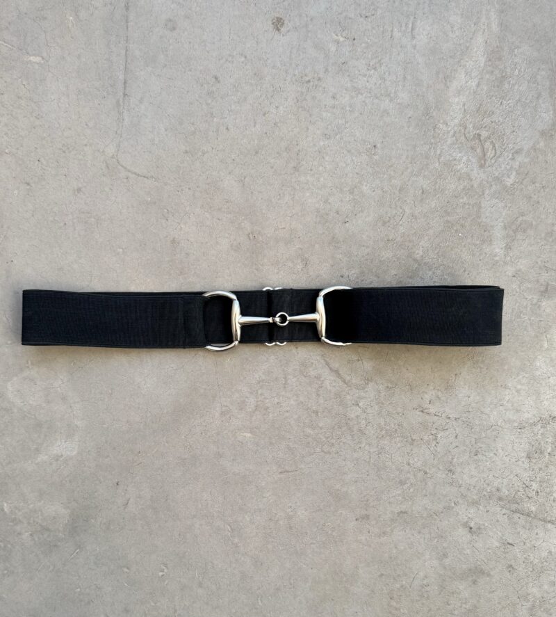 Cinto Bit Plateado / Negro - Imagen 2