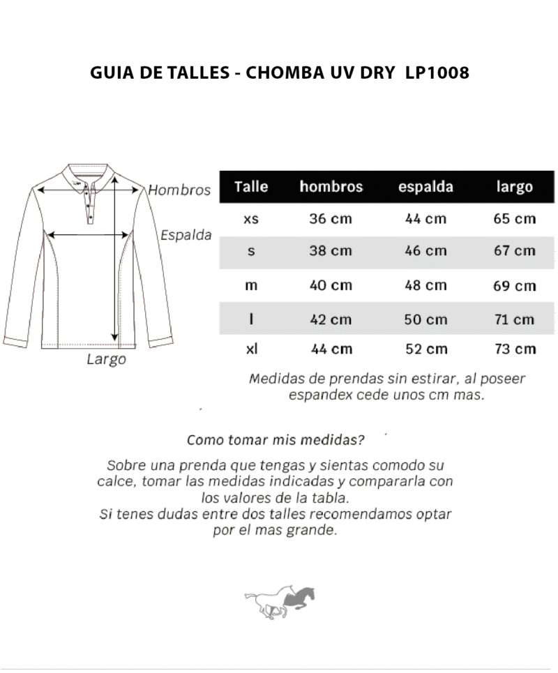 Chomba Uv dry Hombre Azul Marino - Imagen 2