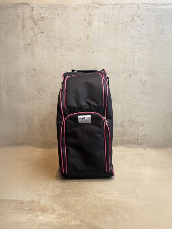 Bolso porta caso & botas - Negro & Fucsia
