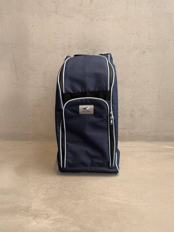 Bolso porta caso & botas - Azul marino & Celeste