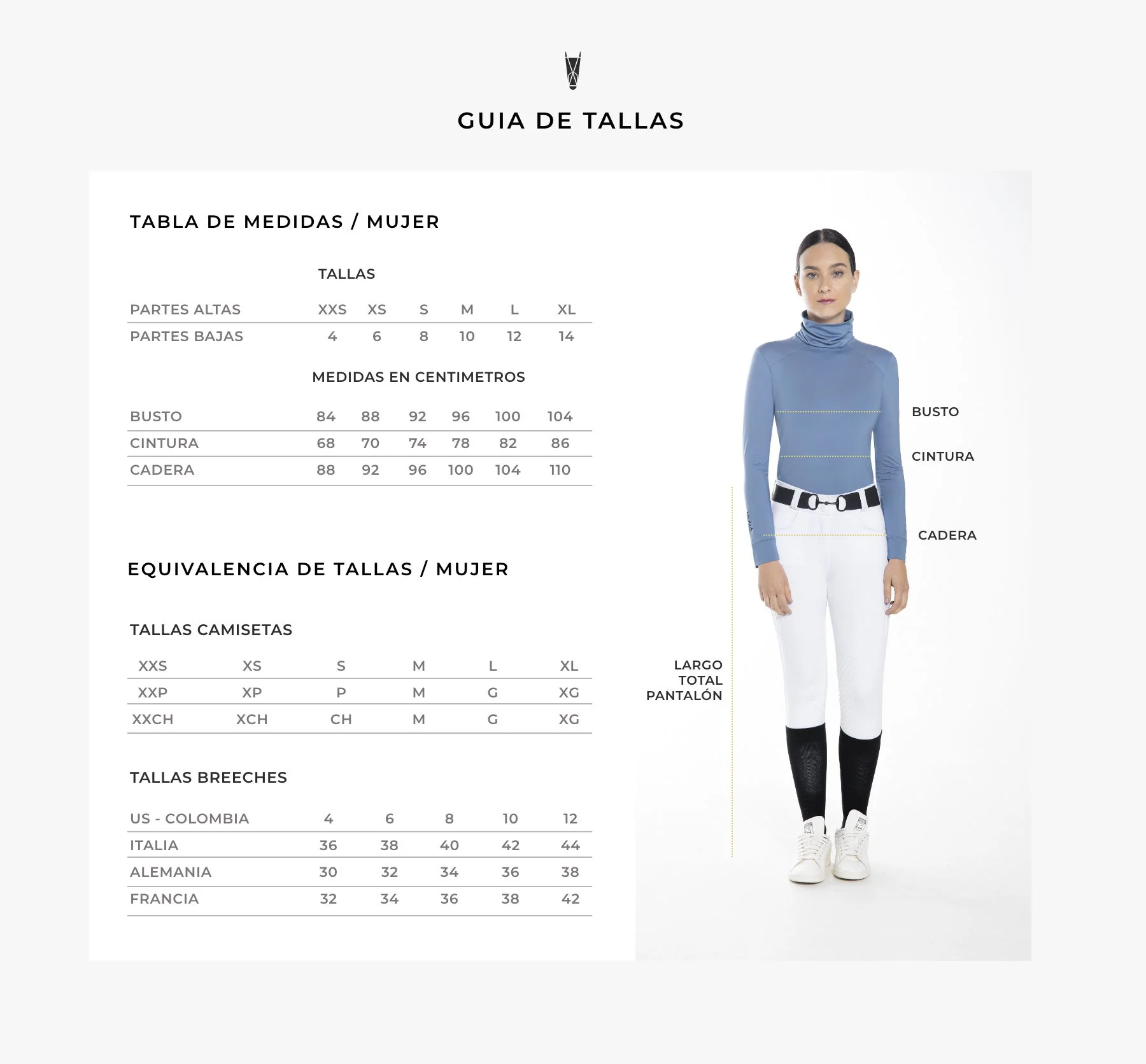 Breeche Baloubet Murá - Blanco - Imagen 5