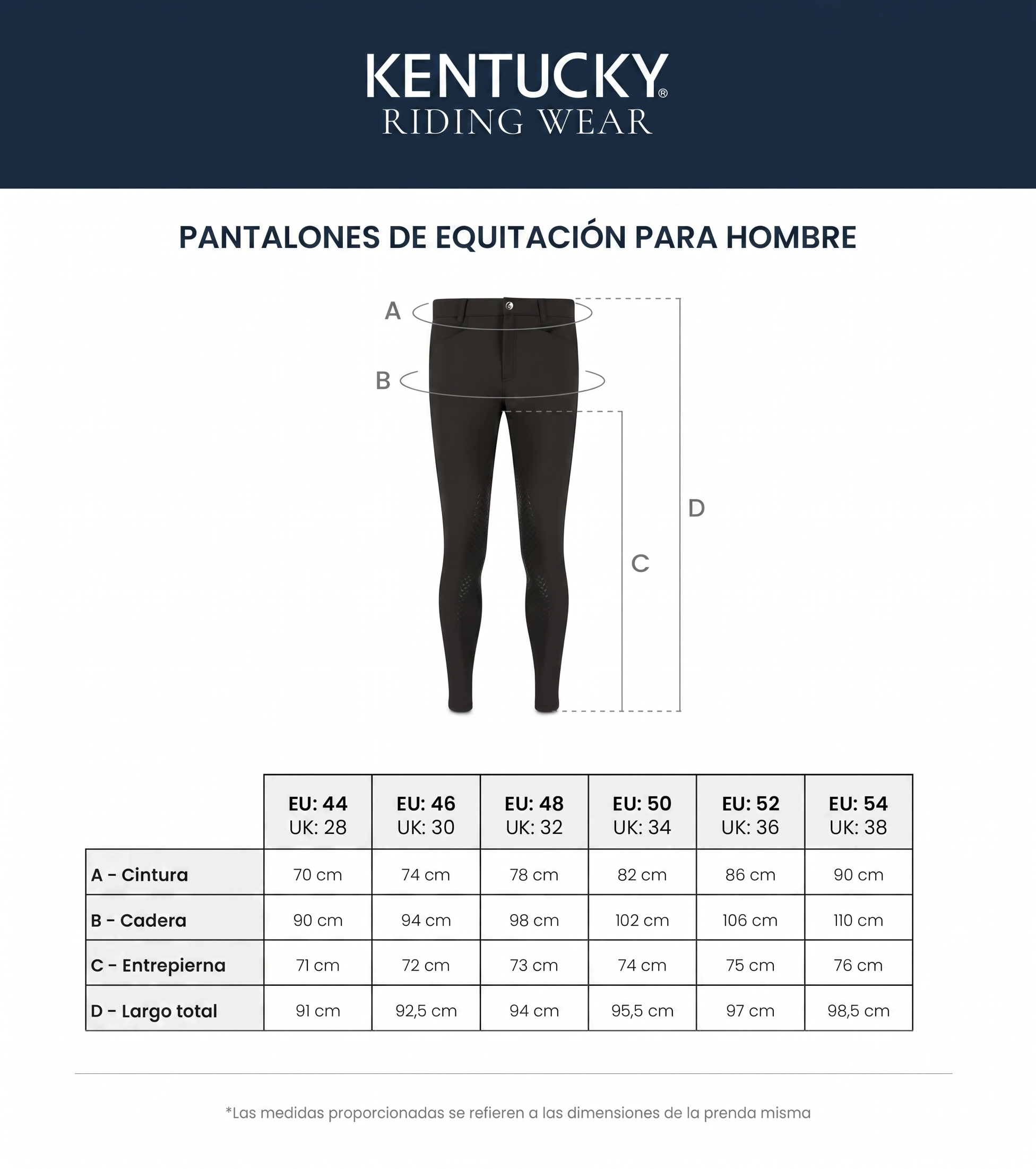 Breeche Mexico Full Grip Hombre - Kentucky - Imagen 6